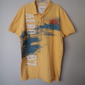 Vintage Aeropostale Graphic T-Shirt Mens XXL Costa Rica Grunge Skate Y2K